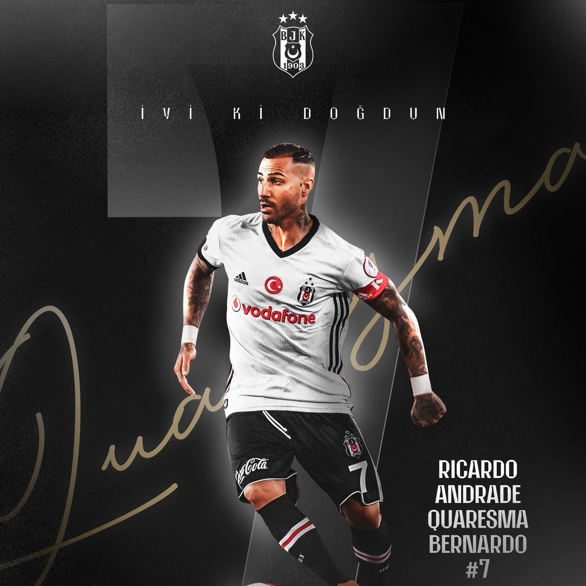 Ricardo Quaresma'nın Instagram paylaşımı.