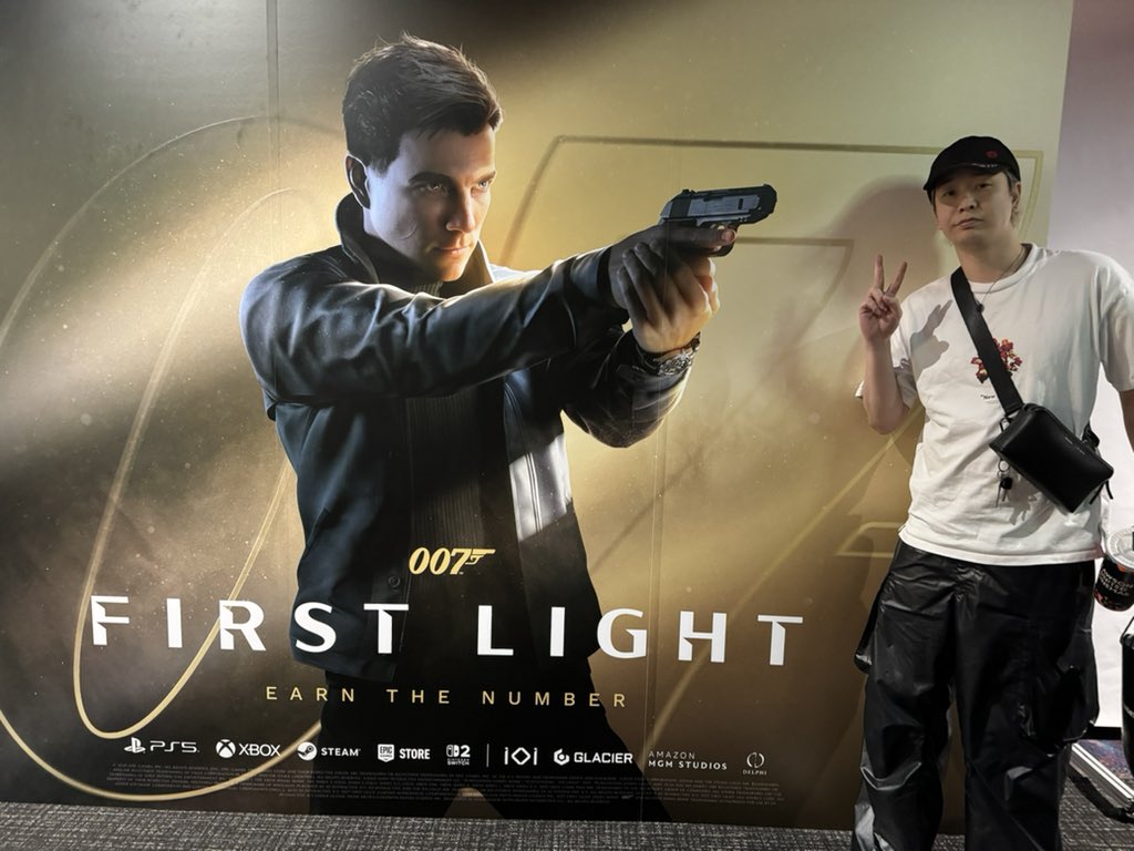 k_najimi's tweet image. 今回007ファースト・ライトの新作発表会にお邪魔させていただきました！
まず映像のクオリティにビックリしたのと開発者の方などのお話を聞いて更に新作007に興味が沸いた！
そして、ボドカもアンバサダー就任おめでとう！！！

#EarnTheNumber #007FirstLight #PR