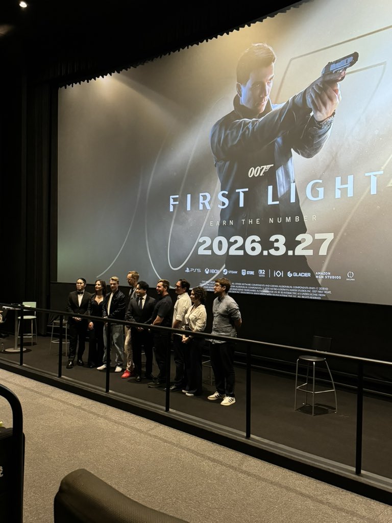 k_najimi's tweet image. 今回007ファースト・ライトの新作発表会にお邪魔させていただきました！
まず映像のクオリティにビックリしたのと開発者の方などのお話を聞いて更に新作007に興味が沸いた！
そして、ボドカもアンバサダー就任おめでとう！！！

#EarnTheNumber #007FirstLight #PR