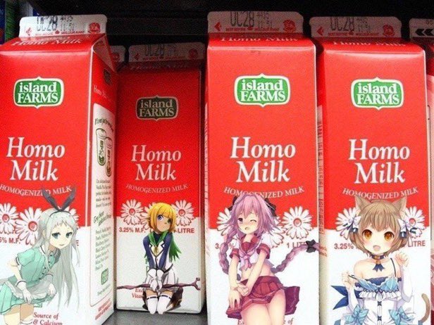 The best kind of milk, wouldn't you say so? :3