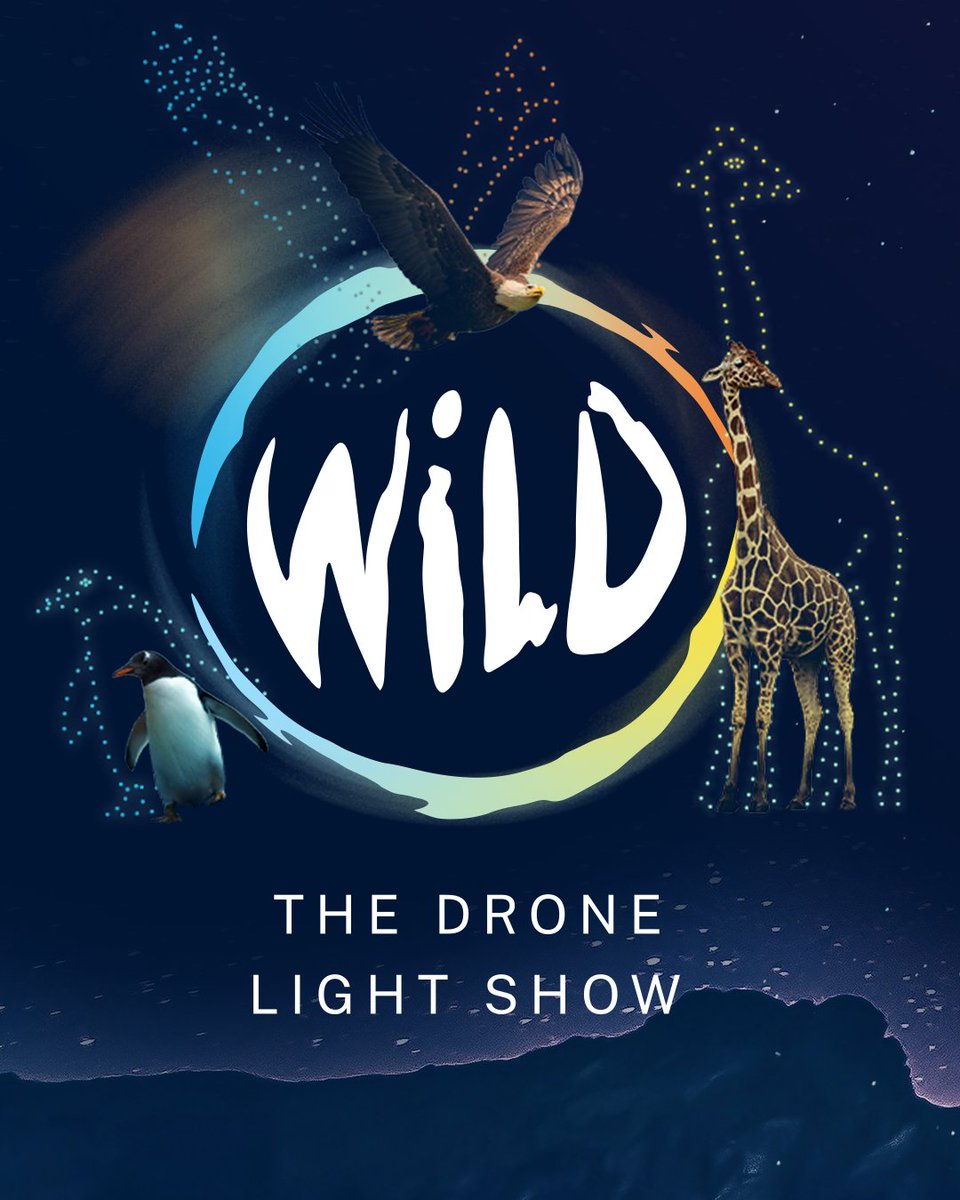 The sky comes alive this winter at Hove Cricket Ground! 🌌 

Experience WILD – the drone light show that takes you across deserts, oceans, jungles &amp; mountains.  

🗓️ Saturday 13th December 2025 
👉 Tickets now on sale: wilddroneshow.com 

#WILDDroneShow #Winter2025