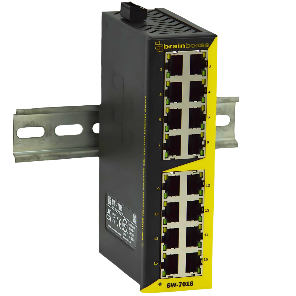 brainboxes_ltd's tweet image. 🦸‍♂️ Meet the Hero of industrial connectivity: Brainboxes SW-7016!
A rugged 16-port Ethernet switch for manufacturing &amp;amp; distribution

✔️ Real-time communication
✔️ Smarter sorting &amp;amp; tracking
✔️ Less downtime

Explore 🔎
brainboxes.com/product/indust…

#IndustrialAutomation #EthernetSwitch