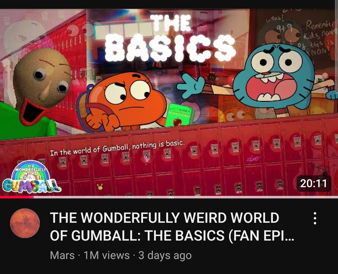 marsthemartiann's tweet image. The Basics has officially hit 1million views! Thank you all so much for your support and feedback, it really means a lot, and I hope you enjoy the other fan episodes we may create in the future! 💙