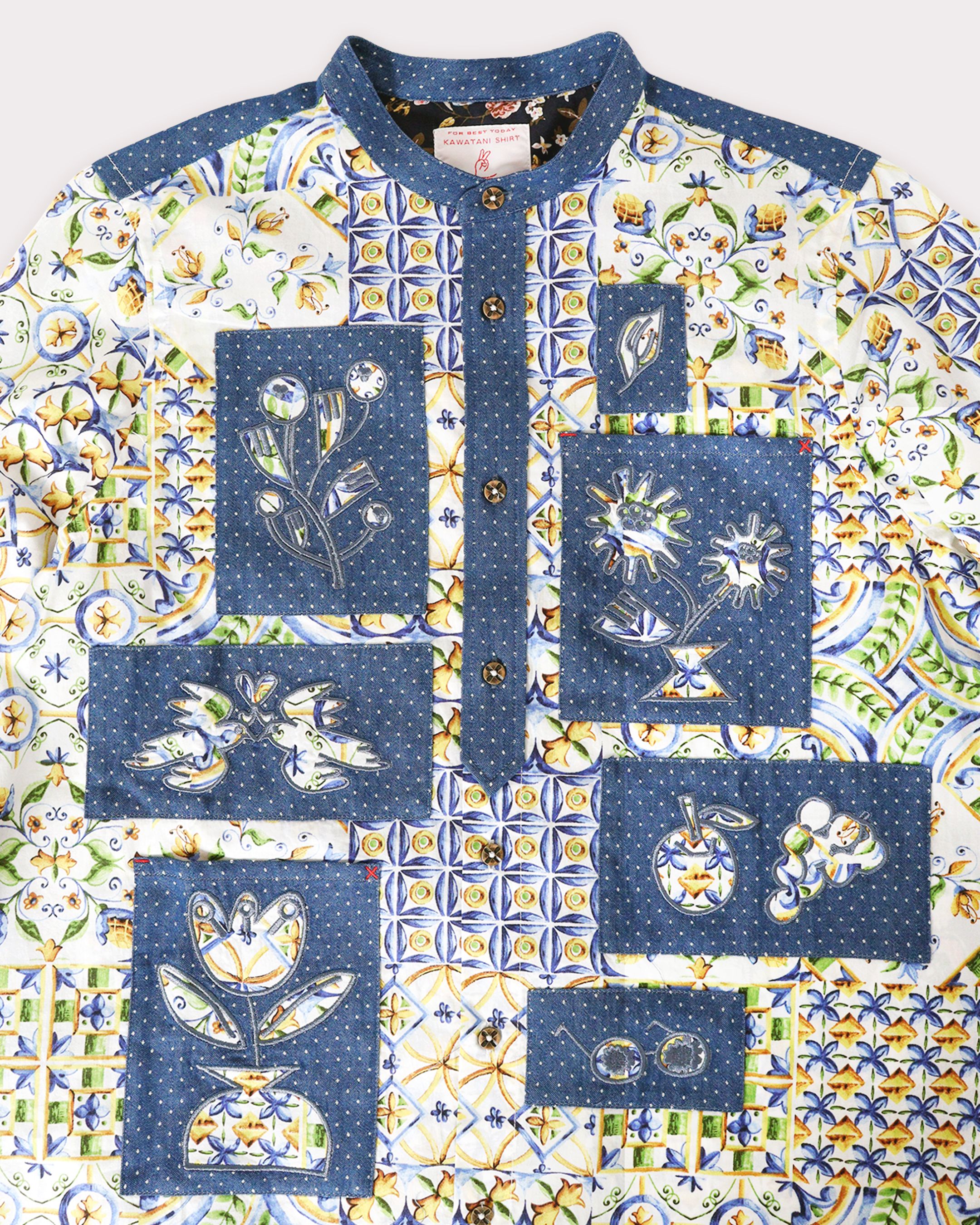 【レア】KAWATANI SHIRT 河谷シャツ シャツワンピース インデックス レア】KAWATANI SHIRT 河谷シャツ シャツワンピース