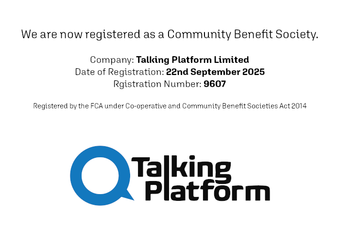 We are registered as a Community Benefits Society.
#MentalHealthHasNoColours
#TackleTheSilence