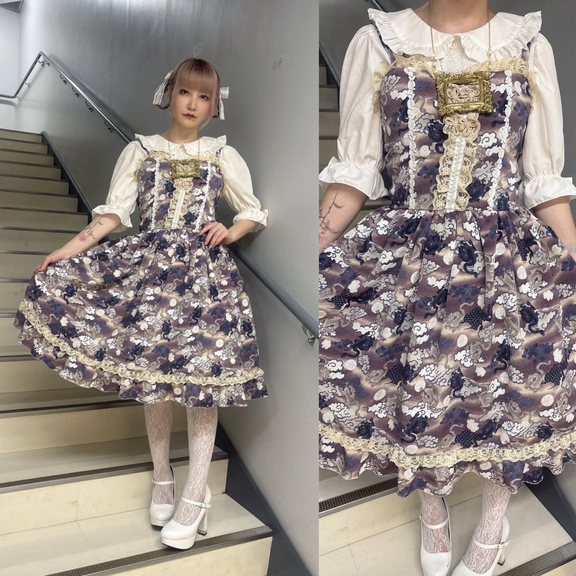 【最終価格】アトリエピエロ　Moonrise Theater クラウン　スカート 最終価格】アトリエピエロ Moonrise Theater クラウン スカート