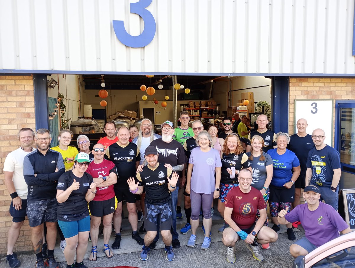 We have our Blackened Run event this evening @ 6.30pm. everyone is welcome, Taproom is open 5-10pm #beer #craftbeer #run #running #miltonkeynes #independentbusiness