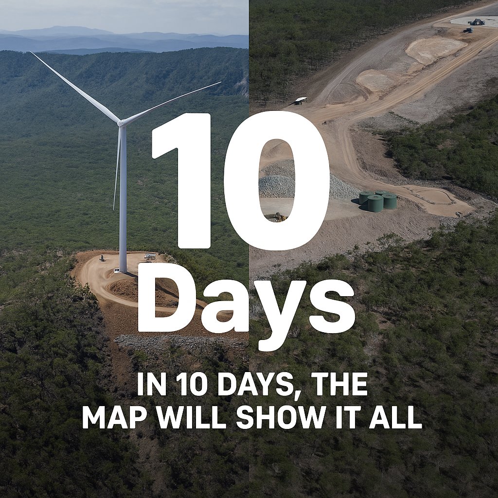 OCTOBER 6 - WORLD HABITAT DAY
The Truth Map launches. Just 10 days to go.
Every road. Every cable. Every panel. Every tower. Every turbine.
For the first time, Australians will see the full industrial footprint across our land and seas.
Unprecedented footage.
In 10 days, the map