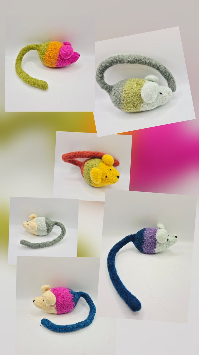 Happy #feltedfriday , grab one of the fabulous felted mice today! 
clasicats.etsy.com
#CatsOnX 
#catsontwitter 
#CatsOfTwitter 
#CatsLover 
#catnip
#cats
#etsyshopuk
##bestcattoys