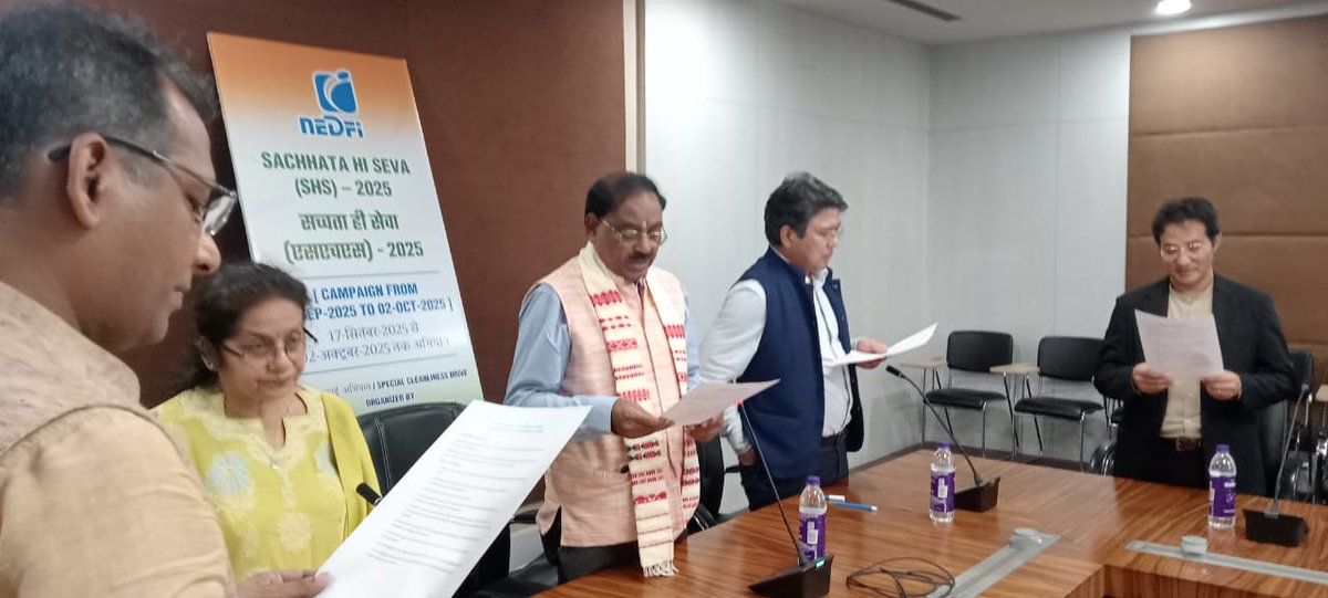 Swachhata campaign 5.0 at NEDFi