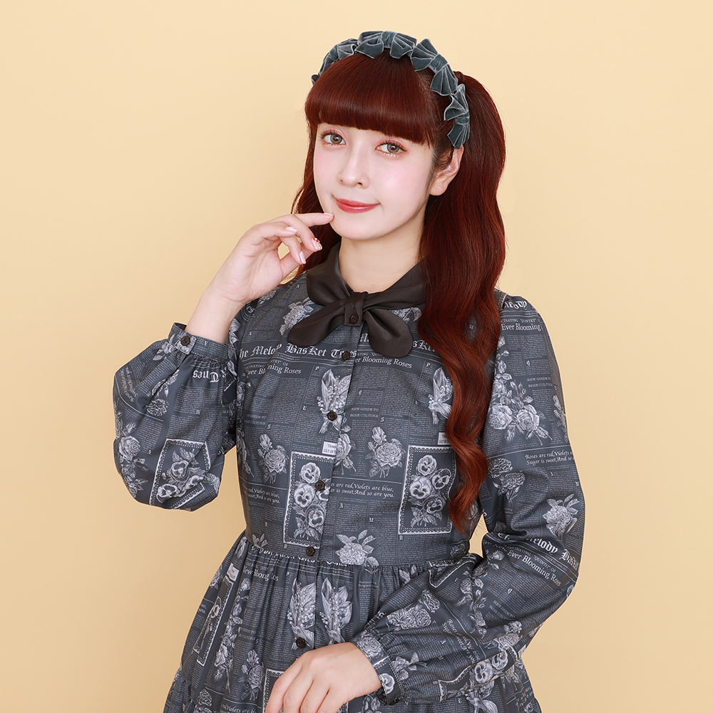 Melody Basket　M's PHARMACYワンピース　ブルー　未使用 Melody Basket@M's pharmacyワンピース - メルカリ