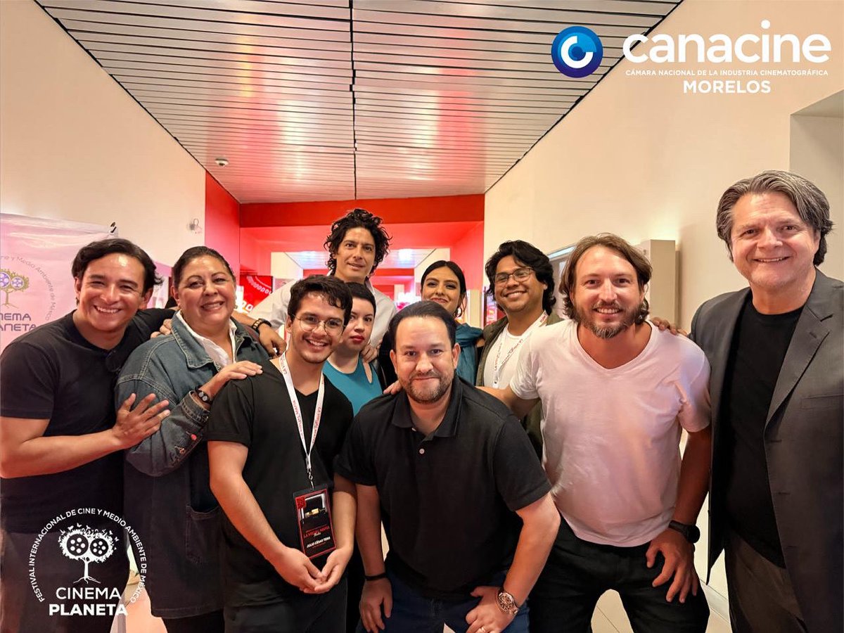 ¡Felicidades <a href="/cinemaplaneta/">Cinema Planeta</a> por esta nueva edición 2025 y regresar los Festivales de Cine a Morelos! <a href="/canacinemorelos/">Canacine Morelos</a> <a href="/CANACINE/">CANACINE</a>