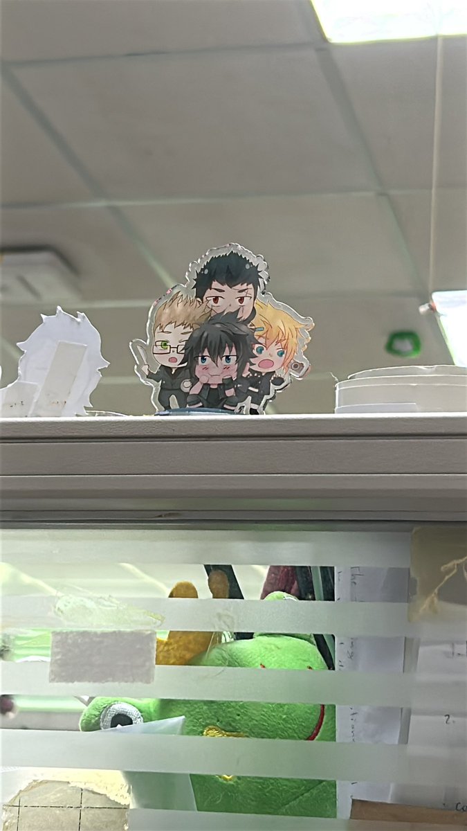 Sneak them up here.