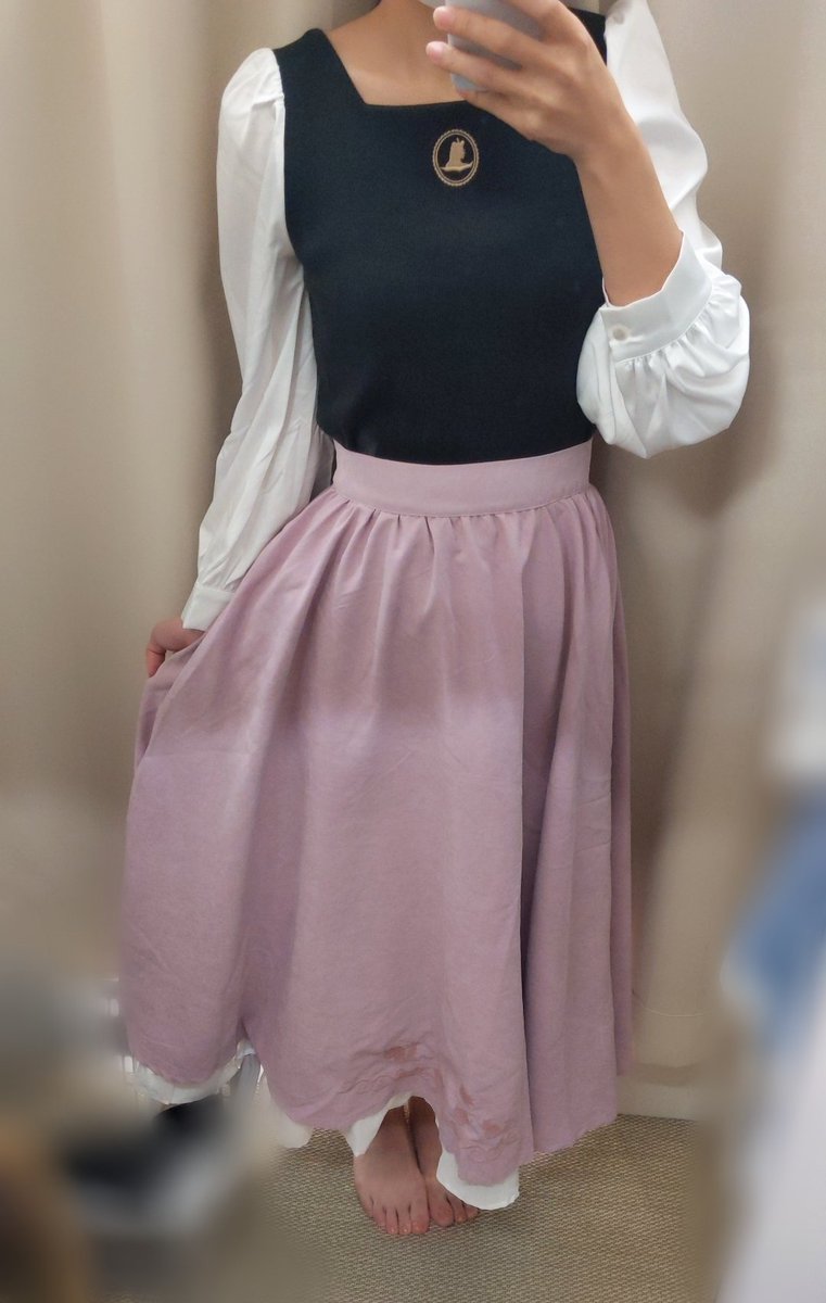 しまむらディズニーコラボのアリエルとオーロラ試着してみました