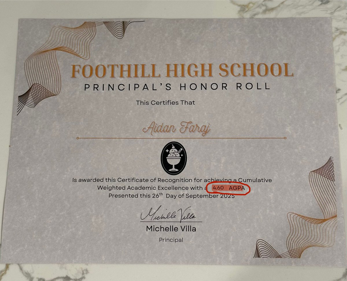 STUDENT Athlete

Earned a 4.6 GPA