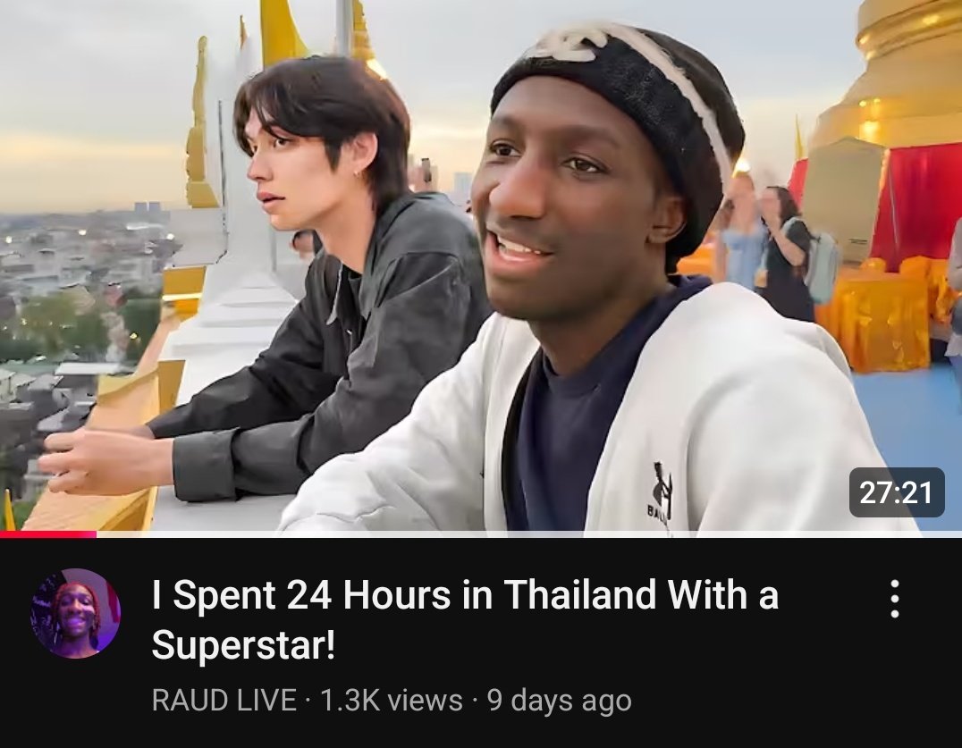 [ YOUTUBE UPDATE ] - 26.09.25

RaudxBright 24 HRS in Thailand Livestream 

YT : RAUD LIVE
🔗 youtu.be/6NxBQj_YR7U?si…
🔗 youtu.be/b1fgj2ko5j0?si…

#bbrightvc