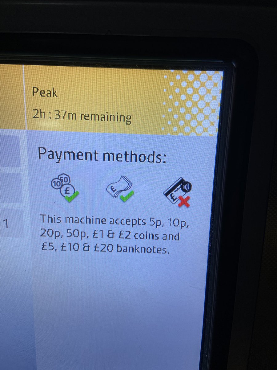 DominicStone1's tweet photo. @BeeNetwork bury tram stop all contactless machines say not in use and tickets machines not taking card. And no one around to ask for assistance this AM
Just an fyi as I’m not paying a fine for no ticket when I can’t buy one 🤷🏾‍♀️ https://t.co/Vmv9mgNKw7