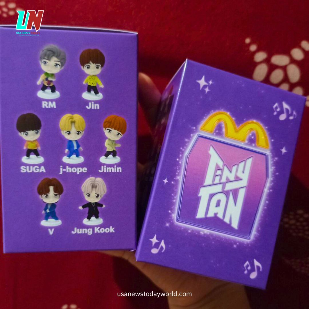 celiastjamesse's tweet photo. McDonald’s TinyTAN Happy Meal Review 🍟💜 The Cutest BTS Toys Ever! https://t.co/VRaKaZJpG2
.
.
.
#BTS #TinyTAN #HappyMeal #McDonalds #BTSARMY #Suga #Jungkook #BTSToys #Kpop #Unboxing https://t.co/MSGFMk50ot
