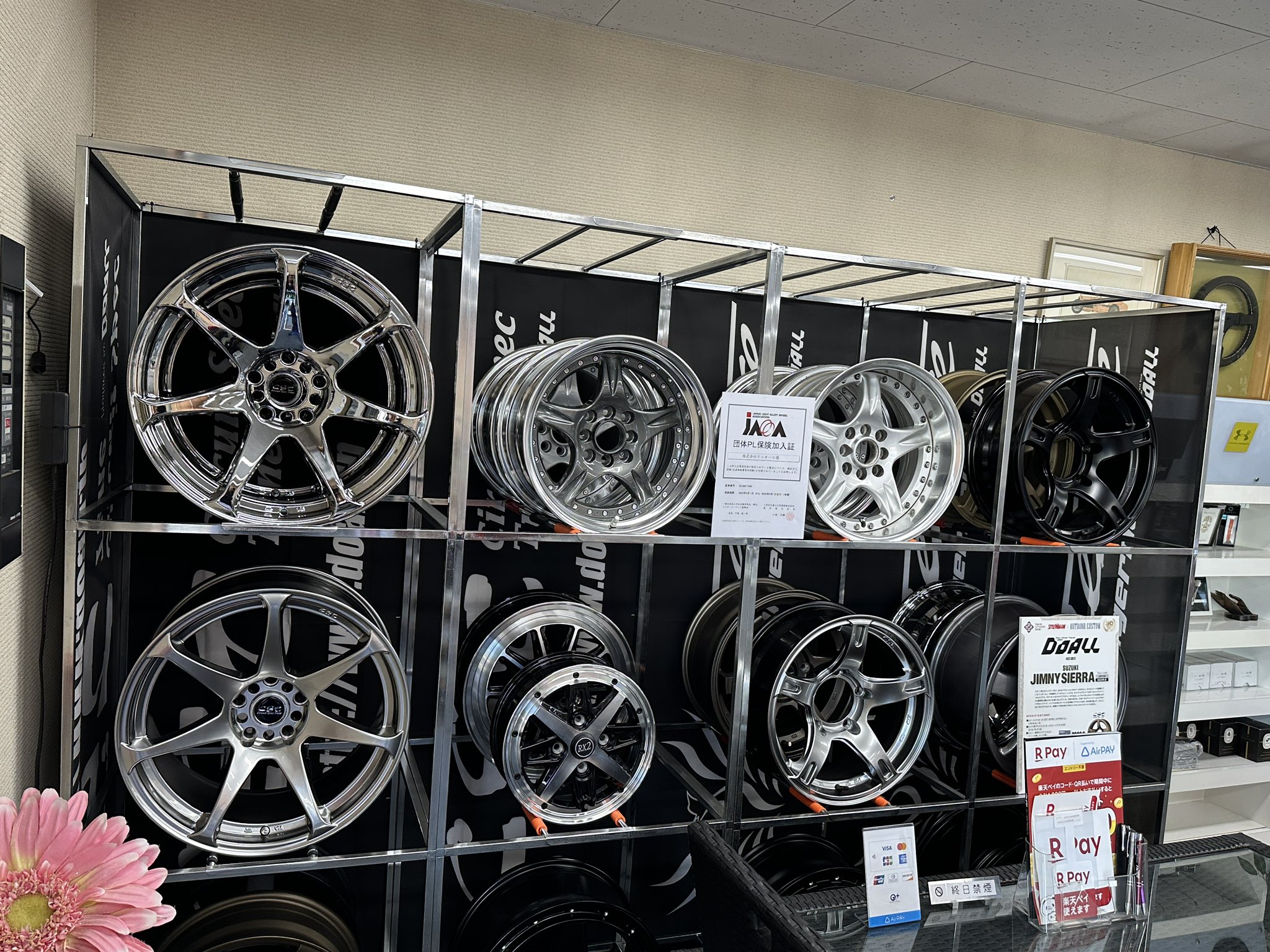 希少！DOALL RONDINE SCETO17インチ ホイール4本セット 希少！DOALL RONDINE SCETO17インチ ホイール4本セット 希少