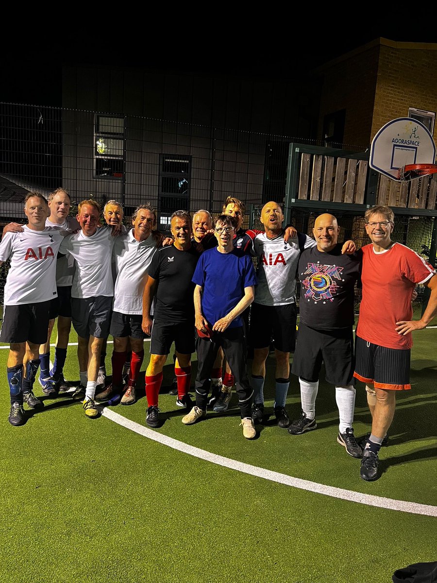 Everyone survived our annual football game but am feeling it this morning..