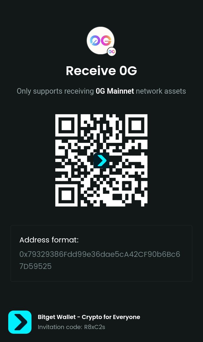 ric56ric's tweet photo. Here's my wallet address for receive 0G on the 0G Mainnet:0x79329386Fdd99e36dae5cA42CF90b6Bc67D59525
https://t.co/L0rbGO4U6d https://t.co/5cPzKzBj2R
