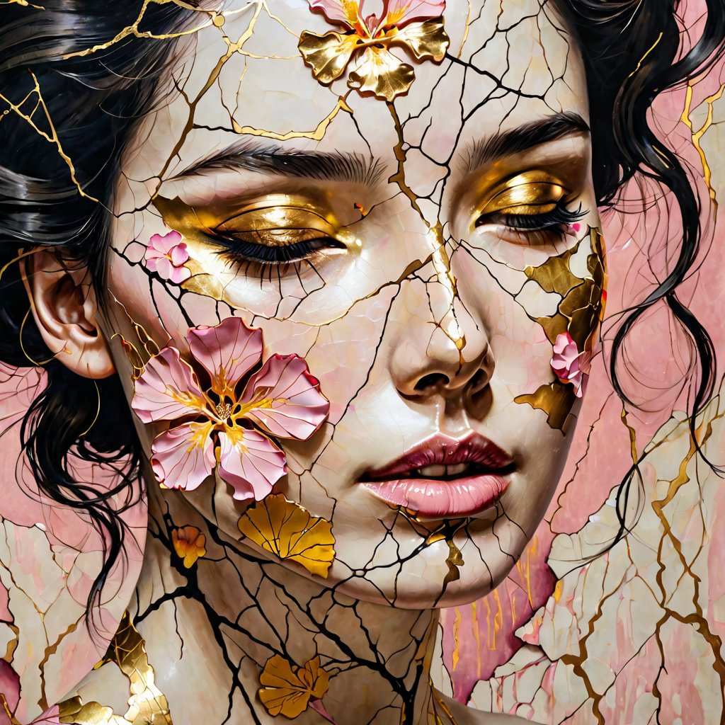 Petal Fracture
1/10
Beauty in the broken, gold in the cracks — a reminder that even in fragility, there is strength and radiance. 🌸✨
objkt.com/tokens/KT1XnUa…
#NFTCommunity #NFTartist #NFTCollectors #NFTCollection #OpenSeaNFT #AIart #DigitalArt #CryptoArt #AIartCommunity