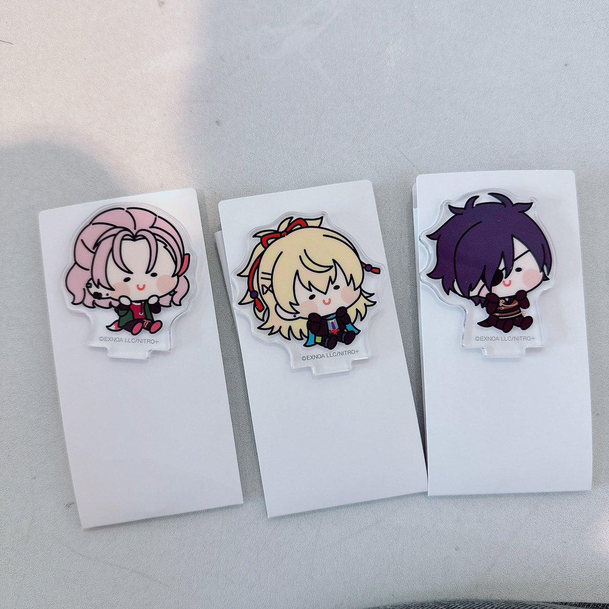 【交換】刀剣乱舞 とうらぶ んまほっぺ ファミマ アクリルスタンド アクスタ

【譲】燭台切 小竜 村雲

【求】則宗 雲生

1点からでも大丈夫です
郵送での交換
よろしくおねがいします