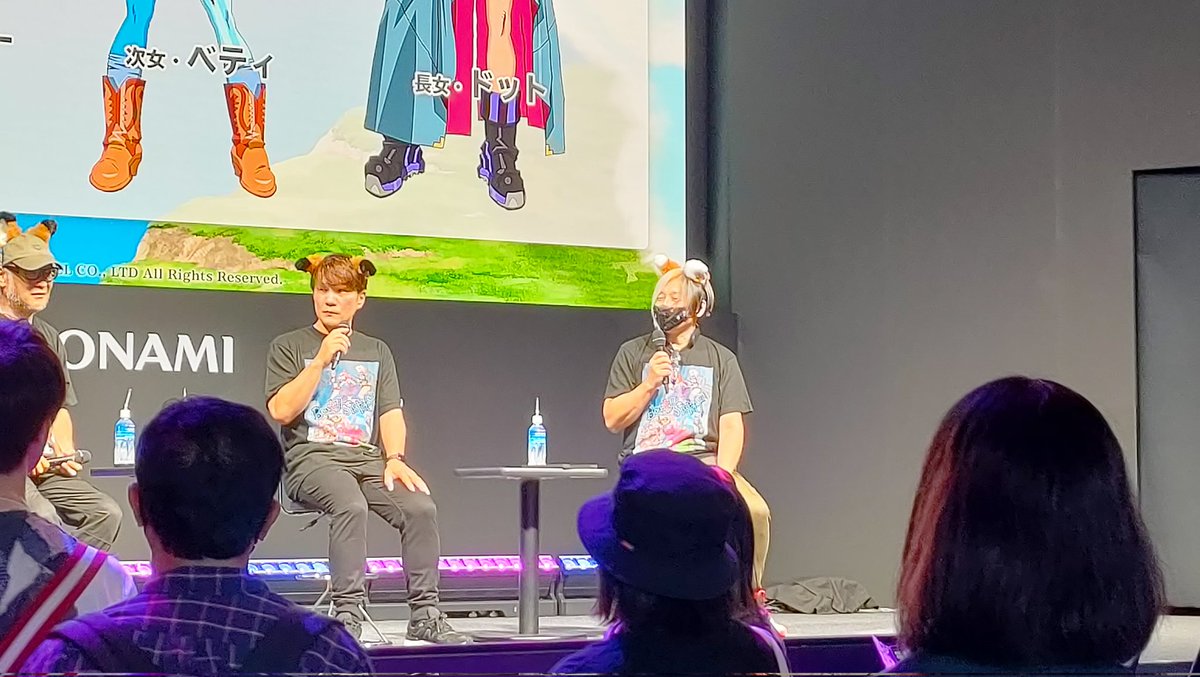 コナミブース、TECHNOuchiさん！
#TGS2025