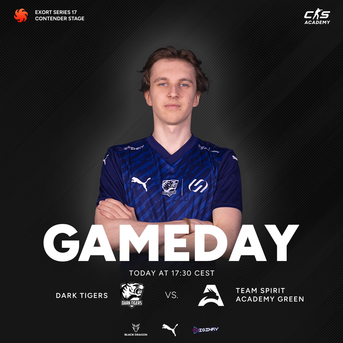 Pozvánka do Exort Series pro naši akademku! Ta se bude snažit postoupit z contenderu. 🫡

📺kick.com/exort_en