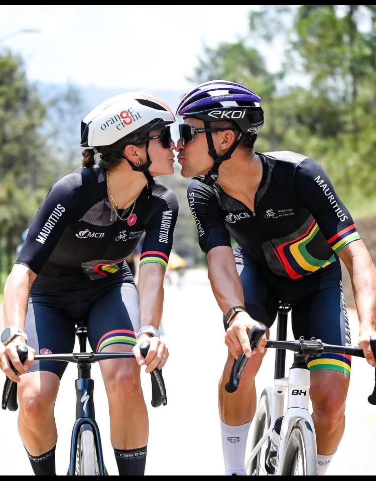 In Kigali, love is in the air, and every street corner whispers romance. #UCIKigali2025 🌈