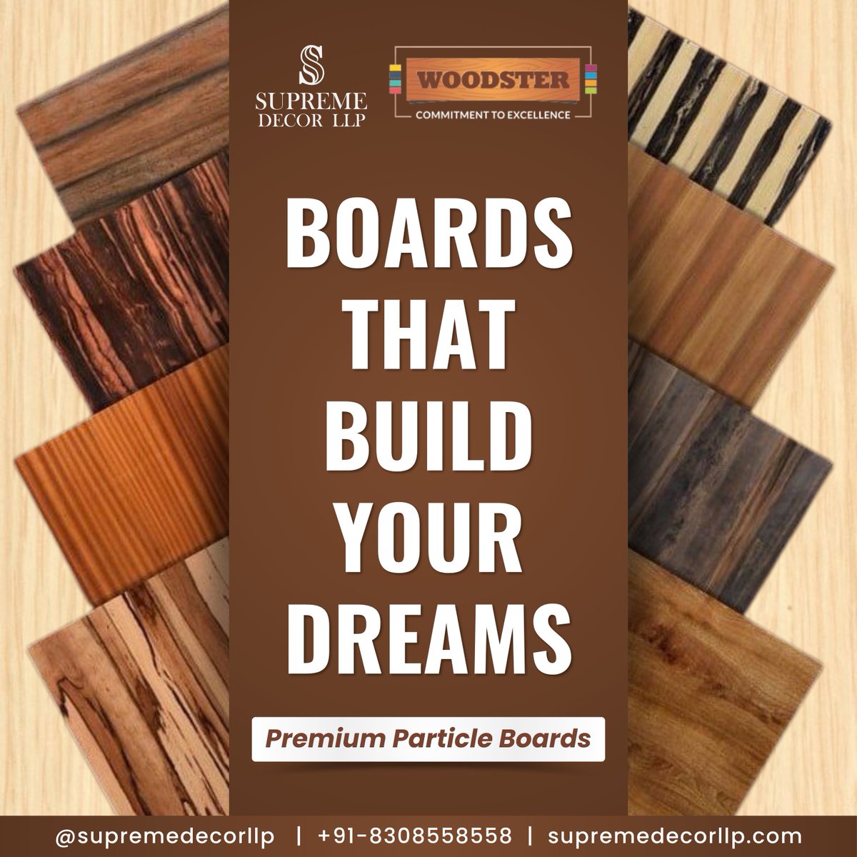 supremedecorllp's tweet image. Premium Particle Boards – Boards That Build Your Dreams 
From durability to design, we bring you the perfect foundation for interiors that inspire. 

📞 +91-8308558558
🌐 supremedecorllp.com

#InteriorDesign #PremiumBoards #HomeDecor #FurnitureDesign #DreamInteriors
