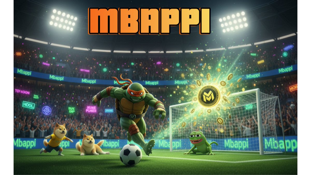 ⚽ Mbappi (Pump.fun)  
📌 Token Name: Mbappi 
📌 Contract Address: 6iGqpWqRYaDn4GyjfRAfGyNAbJnCkwGe1Y97mjhApump
🌐Page: pump.fun/coin/6iGqpWqRY… 

#Mbappi #Solana #Crypto #MemeCoin #PumpFun #DeFi #Web3 #CryptoCommunity #CryptoTrading