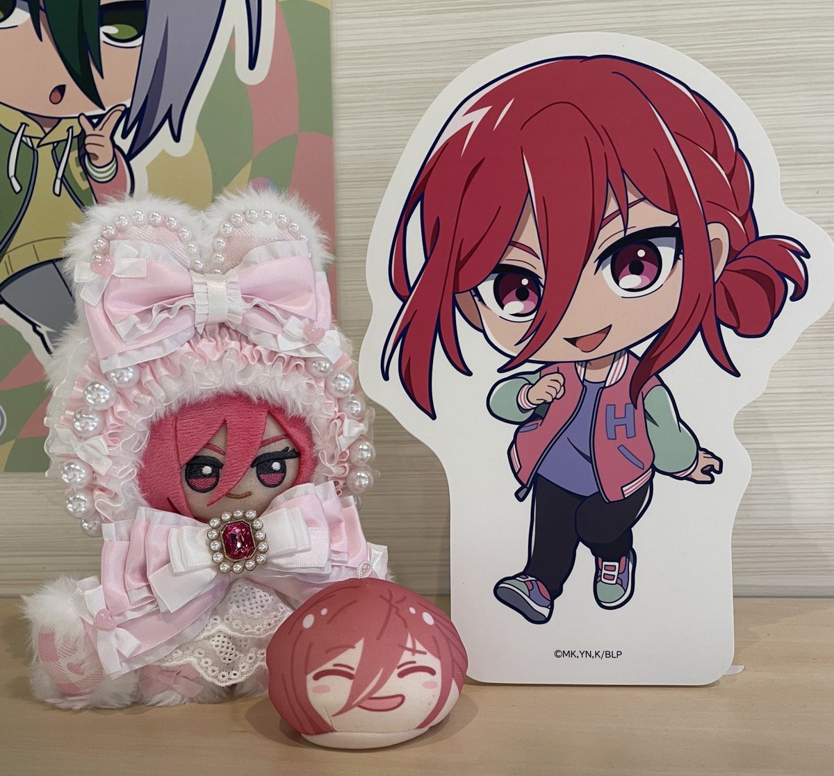 るに様(<a href="/nyanllzqx/">るに</a> )にオーダーメイドでぬい服を作って頂きました.⋆𝜗𝜚
るに様のつくるぬい服が本当に大好きなので今回ご縁を頂けてとても嬉しかったです！本当に可愛すぎます🥹大切にさせていただきます🫶