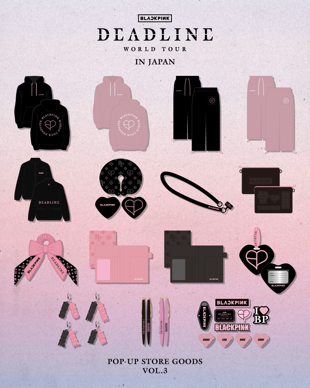 BLACKPINK 14点セット BLACKPINK 14点セット BLACKPINK PREMIUM DEBUT SHOWCASE GOODS