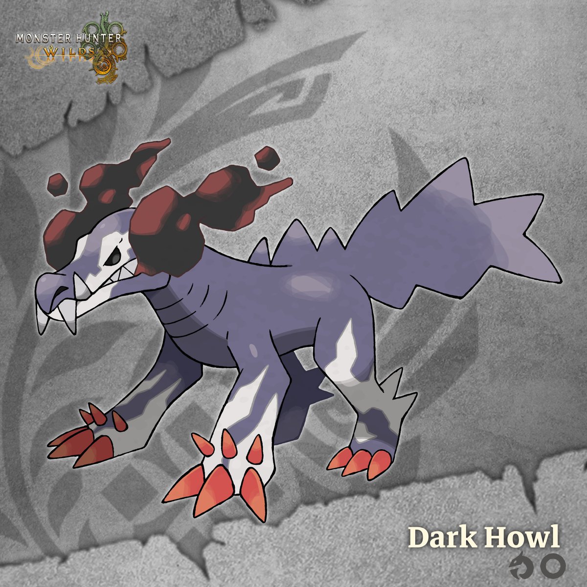 🔥Dark Howl, the Fakemon inspired by Guardian Ebony Odogaron, designed by me!🔥

🔥The monster is from Monster Hunter Wilds!🔥

🔃Rt and likes are apreciated❤️

#Pokemon #PokemonLegendsZA #monsterHunterWilds