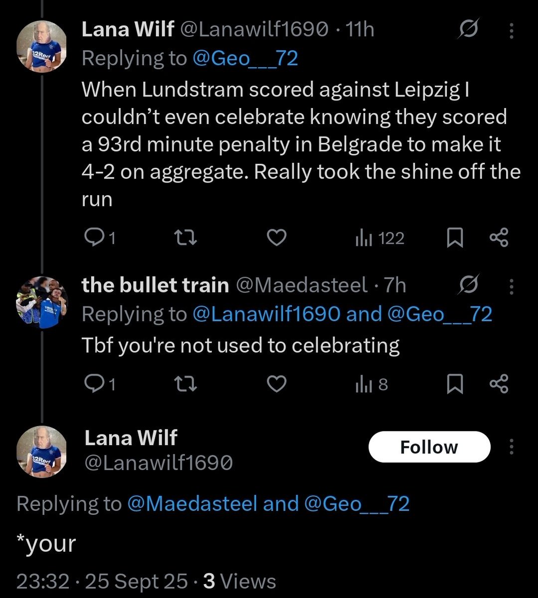 If this patter isnt tragic enough its even worse when you've got it wrong 🤣🤣🤣

Delete, delete, delete