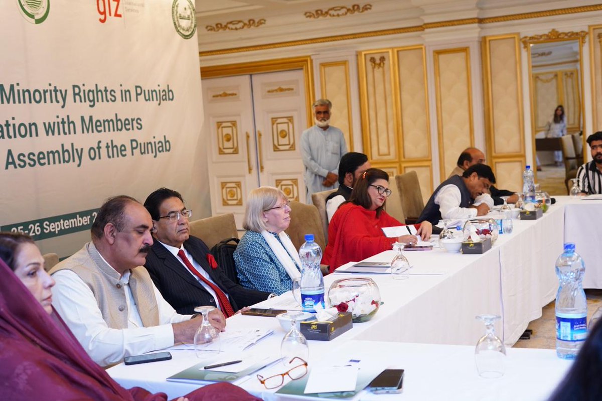 PIPS_GOV's tweet image. The Pakistan Institute for Parliamentary Services (PIPS), in collaboration with the Mustehkam Parlimaan, an EU funded project, organized a two-day interactive session on Consultation with Members of Minority Caucus of the Provincial Assembly of Punjab on  September 25-26, 2025.
