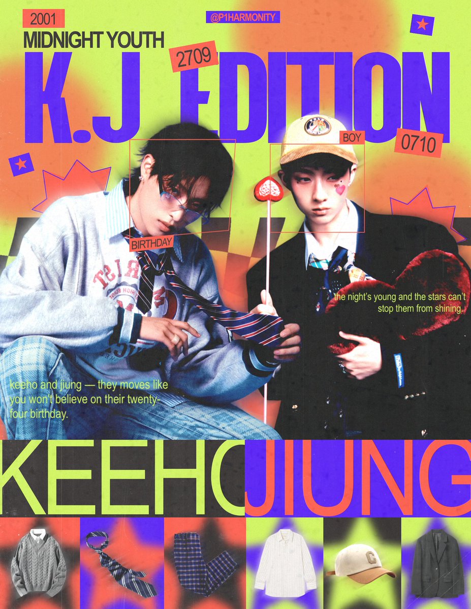 ᅠ
ⓘ Attention! The skena tape never stops. 𝗠𝗶𝗱𝗻𝗶𝗴𝗵𝘁 𝗬𝗼𝘂𝘁𝗵: 𝗞.𝗝 𝗘𝗱𝗶𝘁𝗶𝗼𝗻 hits hard as the spotlight. The faces crash in cooler and flawless. Beyond style, it’s their stage and the anthem for nights that never die. ✪
ᅠ