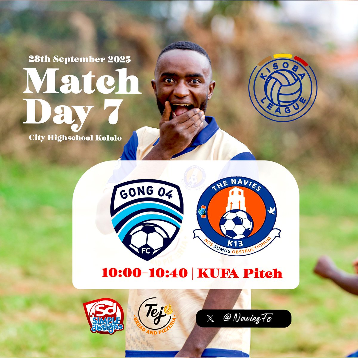 Matchday 7 is here!! 🔥 🔥 
Beginning the day with an encounter with the <a href="/Gong04FC/">Gong 04</a> 

#WeAreABlock