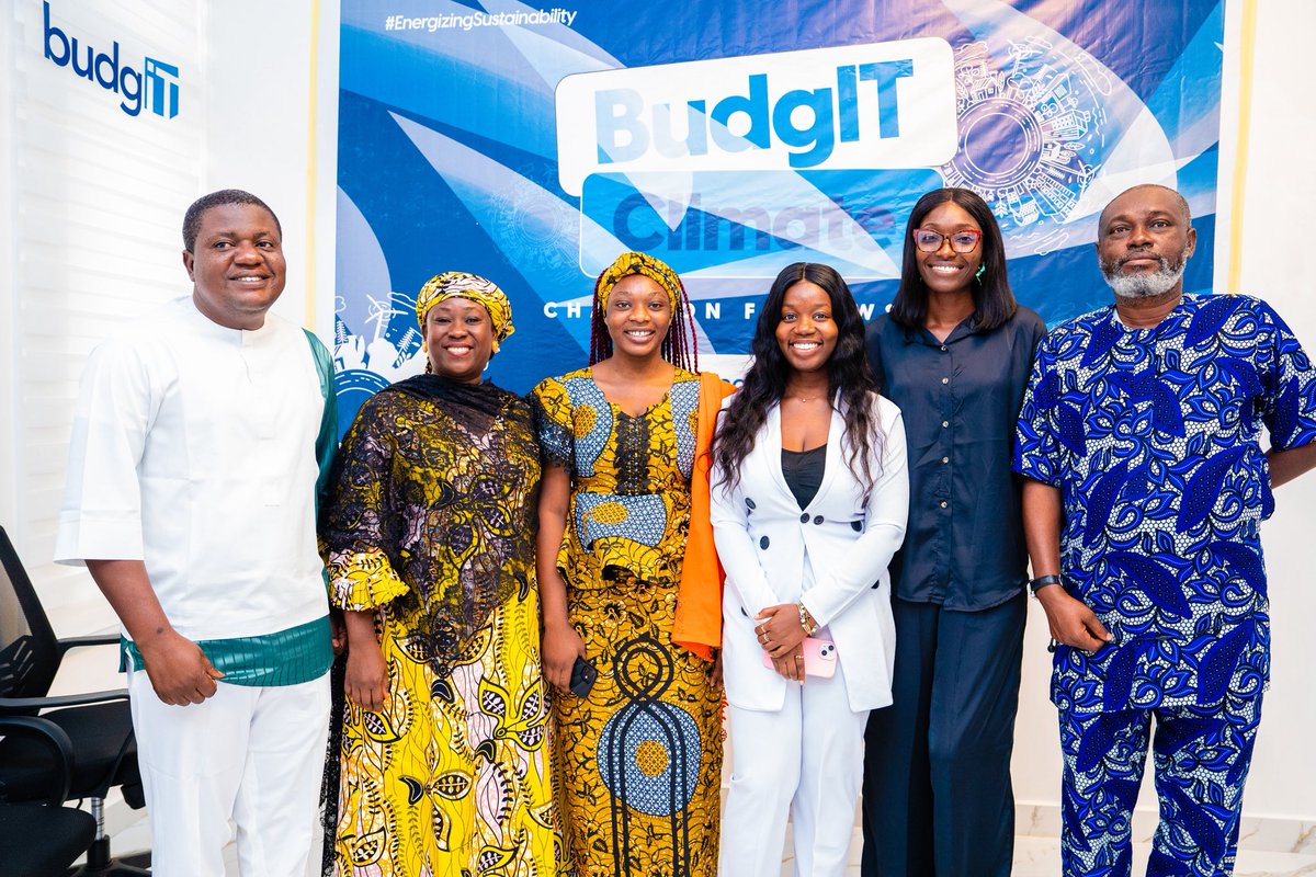 BudgITng's tweet image. Earlier this month, @BudgITng, in collaboration with @CivicHive, successfully concluded the @PWYPNigeria Climate Champions Fellowship—a six-month program designed to empower young leaders to drive community-based solutions to Nigeria’s pressing climate challenges.

#AskQuestions…