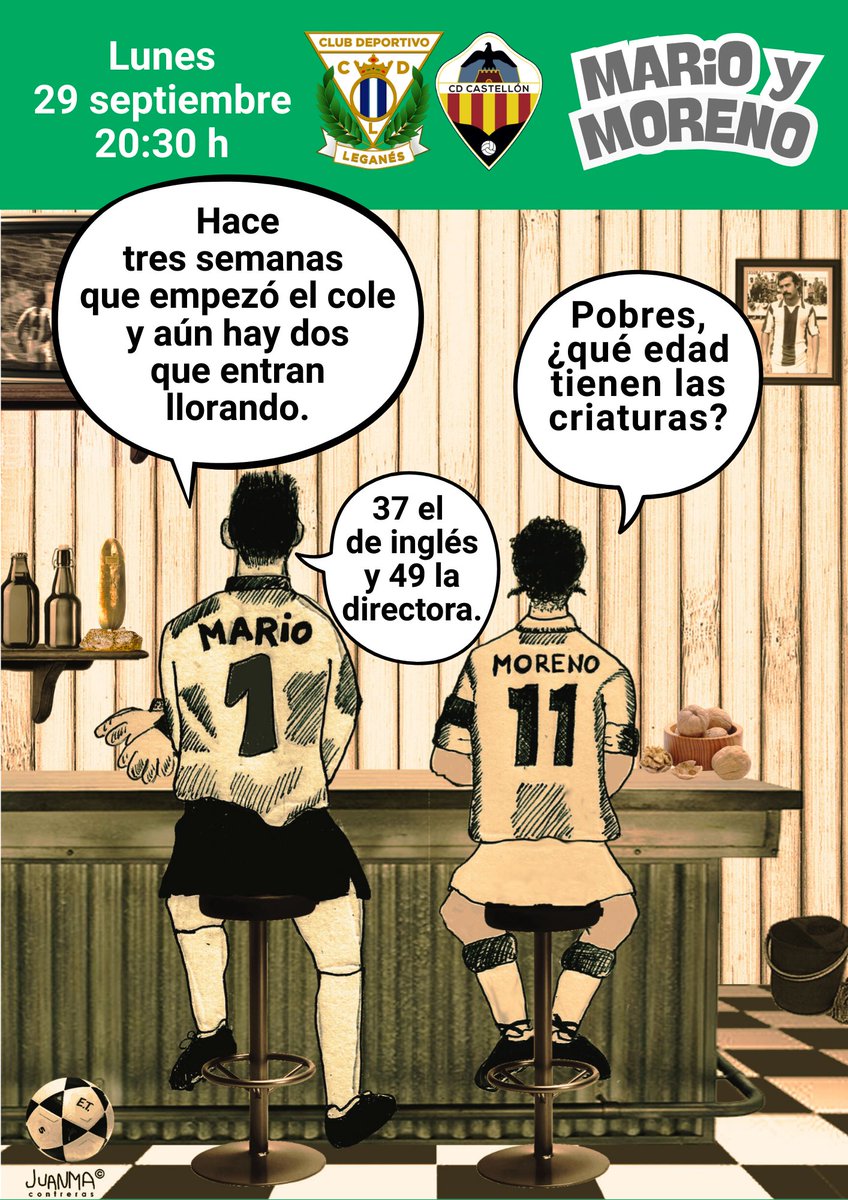 CD LEGANéS vs CD CASTELLóN
<a href="/CDLeganes/">C.D. Leganés</a> <a href="/CDCastellon/">CD Castellón</a>  #leganescastellon #marioymoreno