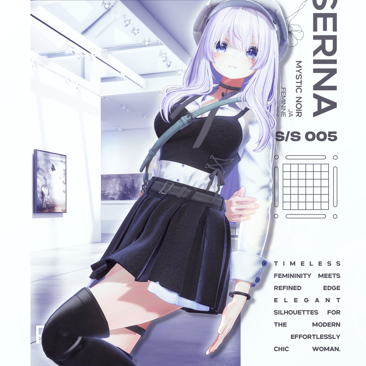 ⭐️『Mystic Noir』第2次発売⭐️
追加対応アバター：Selestia / Sio / Rurune / Mizuki / Shinra 

✪ 発売記念キャンペーン
フォロー＆RTで #MysticNoir を3名様に🎁
Wチャンス！#boutiqueserina #MysticNoir を付けてリプライすると抽選で2名様にプレゼントを🎁
（締切 : 9月28日 22:00まで）

✪