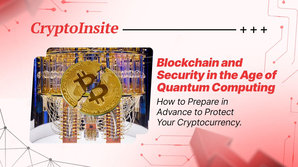 Crypto_Insite's tweet image. Blockchain and Security in the Age of Quantum Computing: How to Prepare in Advance to Protect Your Cryptocurrency 🛡
Read the review: crypto-insite.com/en/blockchain-… 👈
#blockchain #quantum_computing #security #bitcoin #cryptocurrency