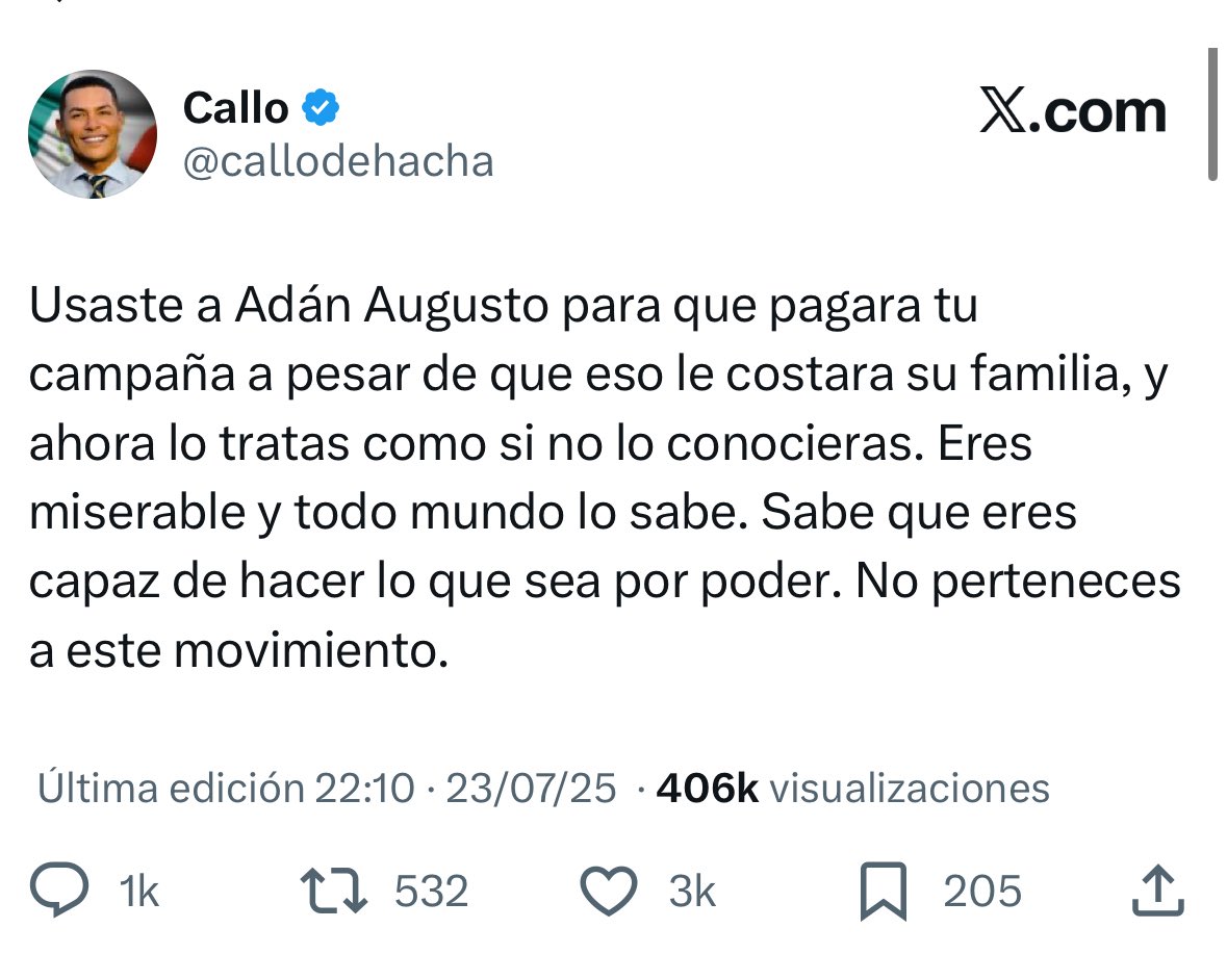 ciberpepito's tweet photo. @callodehacha Qué repugnante propagandista.

Ahora le dices “exquisita belleza” cuando hace unos días le decías “miserable” https://t.co/Fd6UcqiSDI