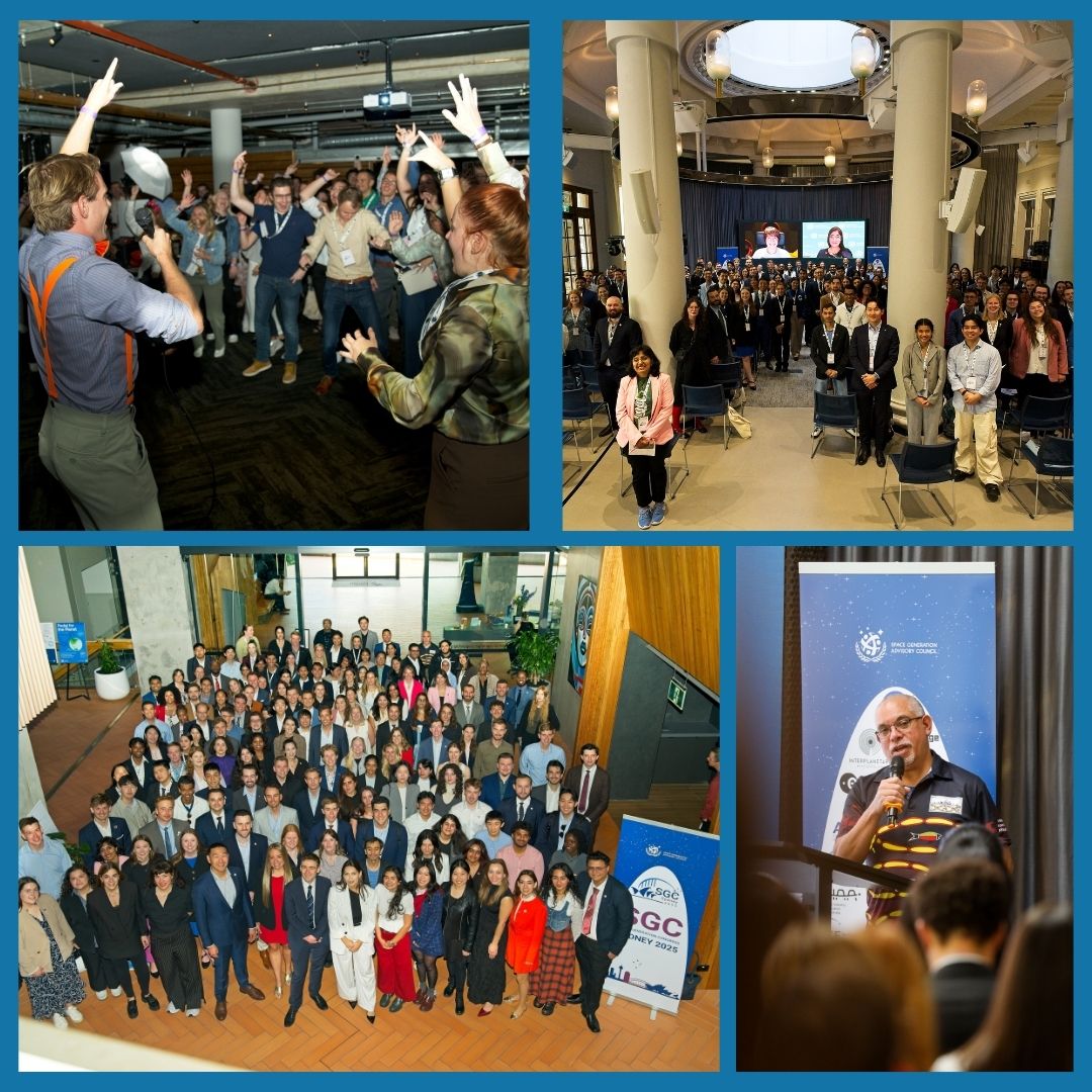 SGAC's tweet photo. ✨ SGC 2025 – Day 1 Recap! 🚀

A huge thank you to our amazing sponsors and partners for making this possible: IAF, VAST, UNOOSA, Brian Cox, CSCF, and SIAA. 🚀

#SGC2025 #SpaceGeneration #Day1 #Innovation #GlobalCommunity https://t.co/XBtTc6BWWa