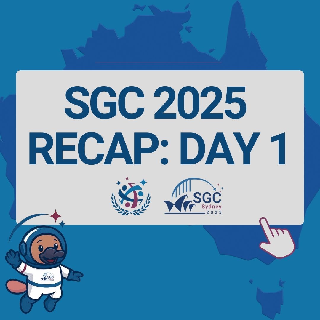 SGAC's tweet photo. ✨ SGC 2025 – Day 1 Recap! 🚀

A huge thank you to our amazing sponsors and partners for making this possible: IAF, VAST, UNOOSA, Brian Cox, CSCF, and SIAA. 🚀

#SGC2025 #SpaceGeneration #Day1 #Innovation #GlobalCommunity https://t.co/XBtTc6BWWa
