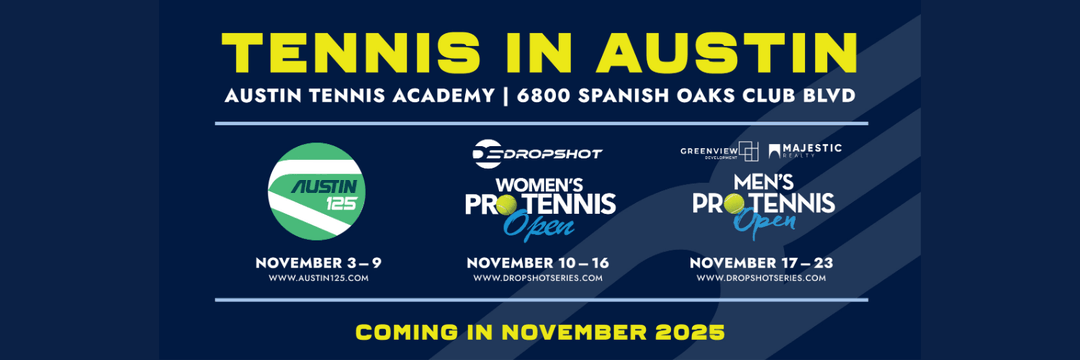 DropShot_Series's tweet photo. Dropshot Series is BACK with an incredibly exciting fall tournament schedule. Come on down to watch some world-class tennis! 🎾🎾 https://t.co/fseMAP4R4g