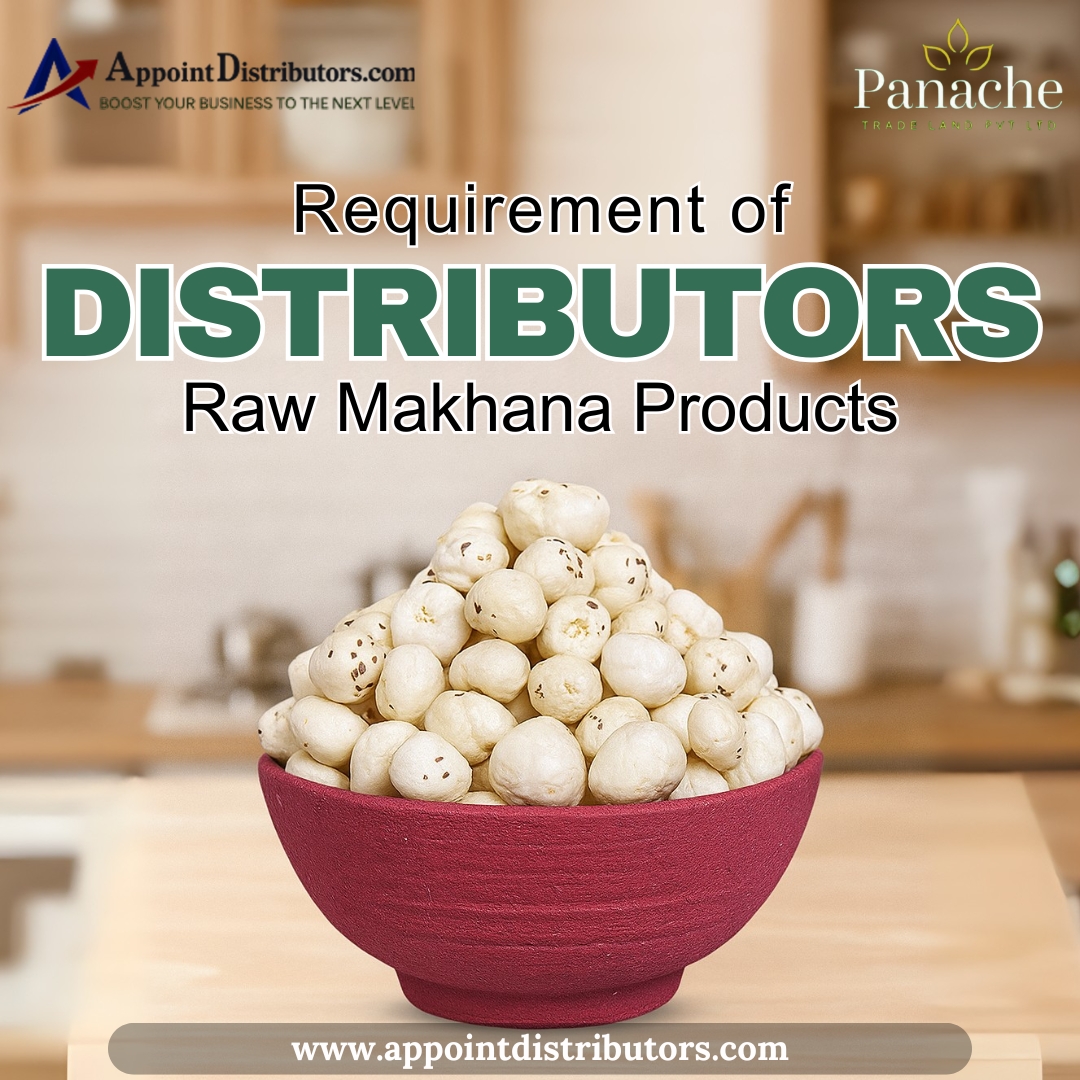 SnehaSingh3111's tweet image. Looking #Distributors for Panache Trade Land Private Limited

Brand - Panache Trade Land Private Limited
Details - appointdistributors.com/panache-trade-…

★ High profit margins
★ Products - Makhana (Fox Nuts)

#Makhana #FoxNuts #FoxNutsExporter #MakhanaWholesalers #Distributors #Dealers