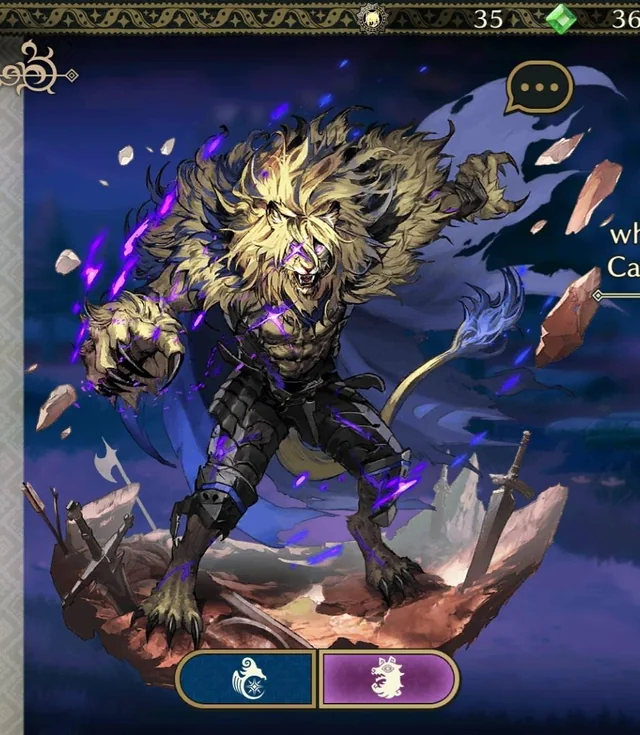 Hay que admitir que algunos de los artes de Fire Emblem Shadows pegan fuerte