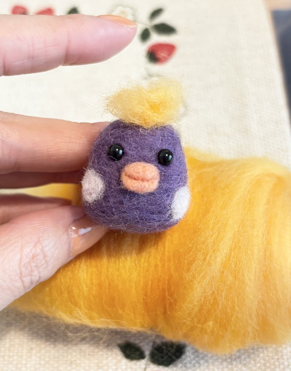 羊毛フェルト　ハンドメイド　かずぽっち ぽかぽか気分で満たされる♡毛糸や羊毛フェルトのハンドメイド